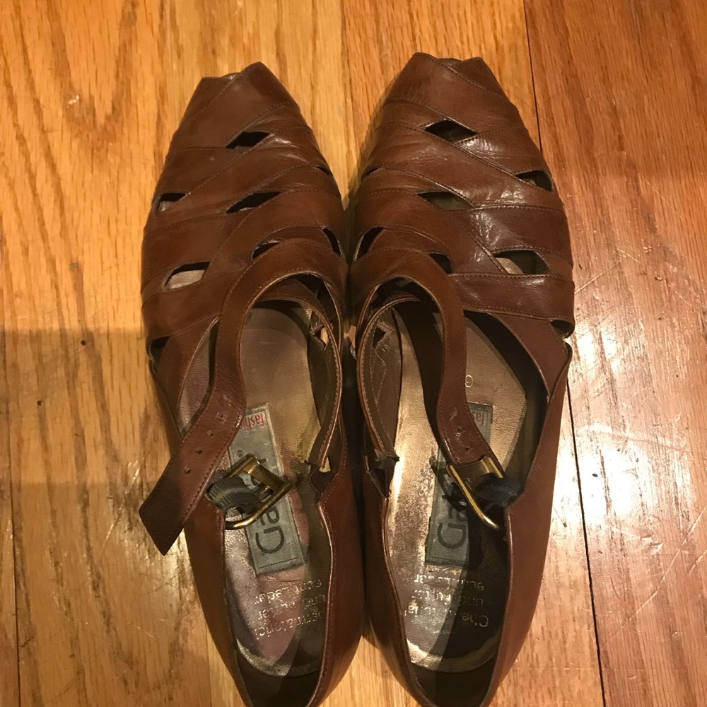 Vintage leather sandals